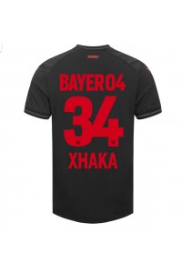 Fotbalové Dres Bayer Leverkusen Granit Xhaka #34 Domácí Oblečení 2023-24 Krátký Rukáv